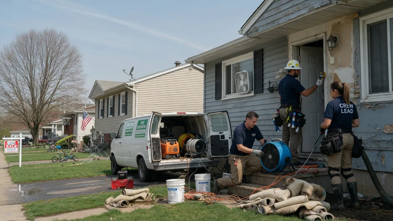 Flood Cleanup in South Webster, OH near me