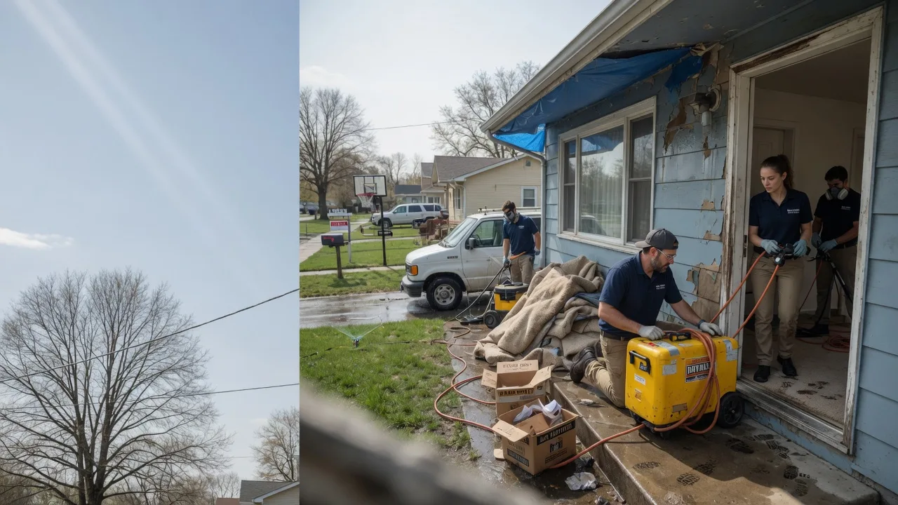 Basement Flood Cleanup in South Webster, OH near me